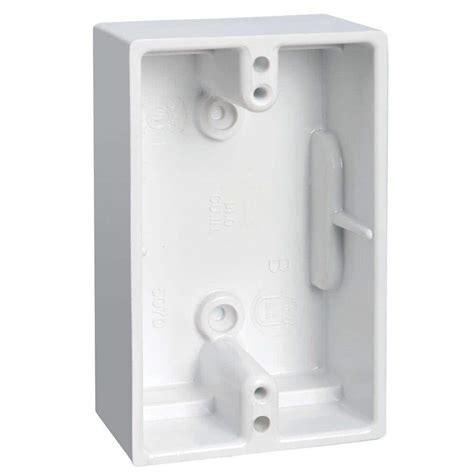 surface mount single junction box|exterior surface mount receptacle box.